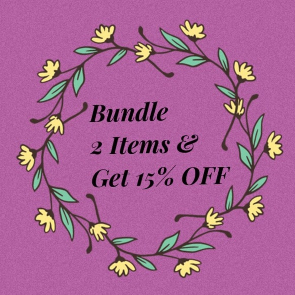 💖💍✨ Bundle 2 and get 15% off ✨💍💖